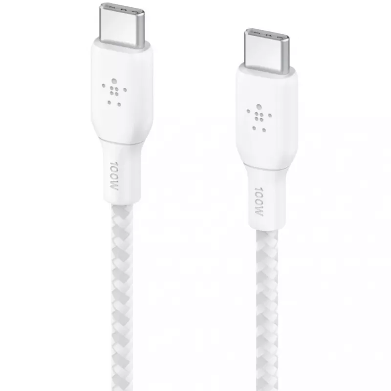 Καλώδιο USB Belkin BOOST CHARGE USB 2.0 2m USB C Λευκό