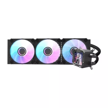 Υδρόψυξη CPU Darkflash DV360S ψυγείο 360mm, φωτισμός RGB, μαύρο