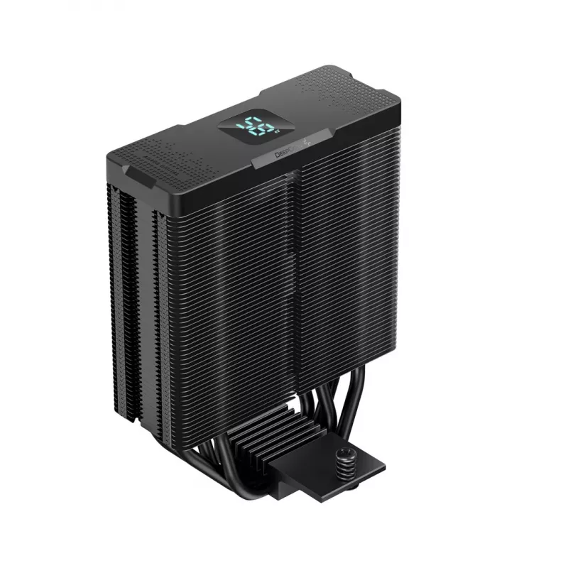 DeepCool AG400 Digital BK ARGB Ψύκτρα επεξεργαστή αέρα 12 cm Μαύρο 1 τεμ.