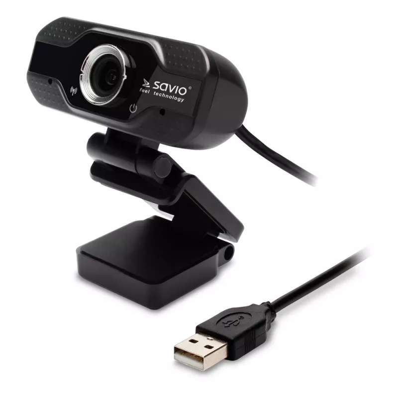 Κάμερα internet Savio Webcam USB Full HD με ενσωματωμένο μικρόφωνο