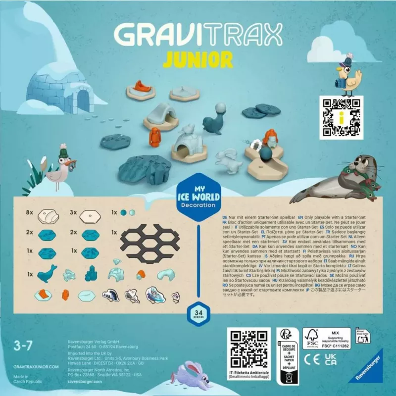 Επιτραπέζιο παιχνίδι Ravensburger GraviTrax Junior 3 ετών και άνω