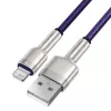 Καλώδιο USB-A σε Lightning Baseus 1 m — καλώδιο δεδομένων USB, μωβ