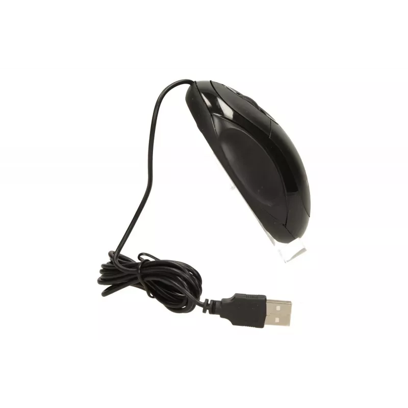 Logic Lm-11 - Ποντίκι - οπτικό - ενσύρματο - USB - Μαύρο