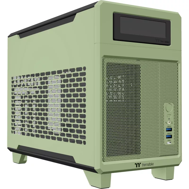 Κουτί PC Thermaltake TR100 Mini Tower πράσινο