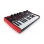 Akai MPK Mini Play MK3 πληκτρολόγιο ελέγχου MIDI με χειριστήριο pad, USB, μαύρο/κόκκινο