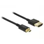 Καλώδιο HDMI DeLOCK HDMI-A/HDMI Micro-D 2m