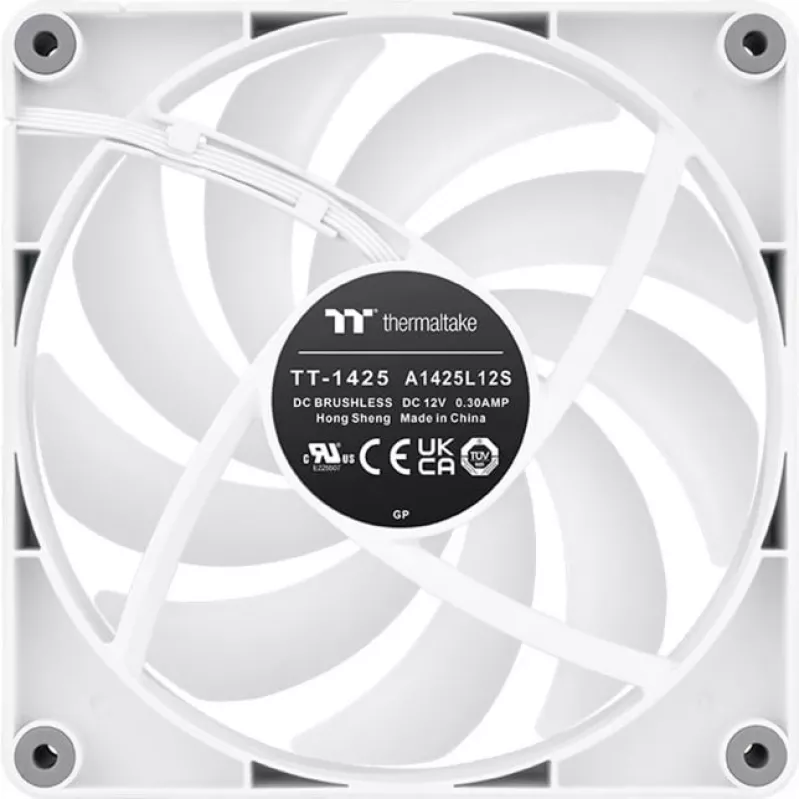 Thermaltake CT140 Reverse ARGB 140mm λευκό συσκευασία 2 τεμ.