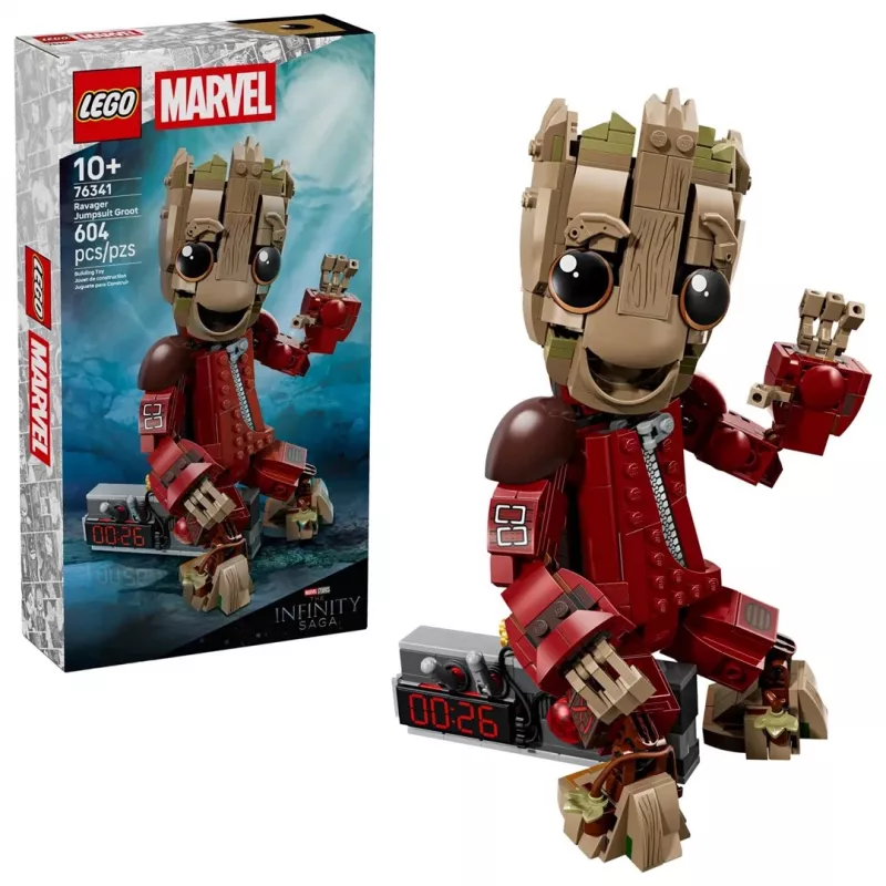 LEGO MARVEL 76341 Groot με Στολή Ravager