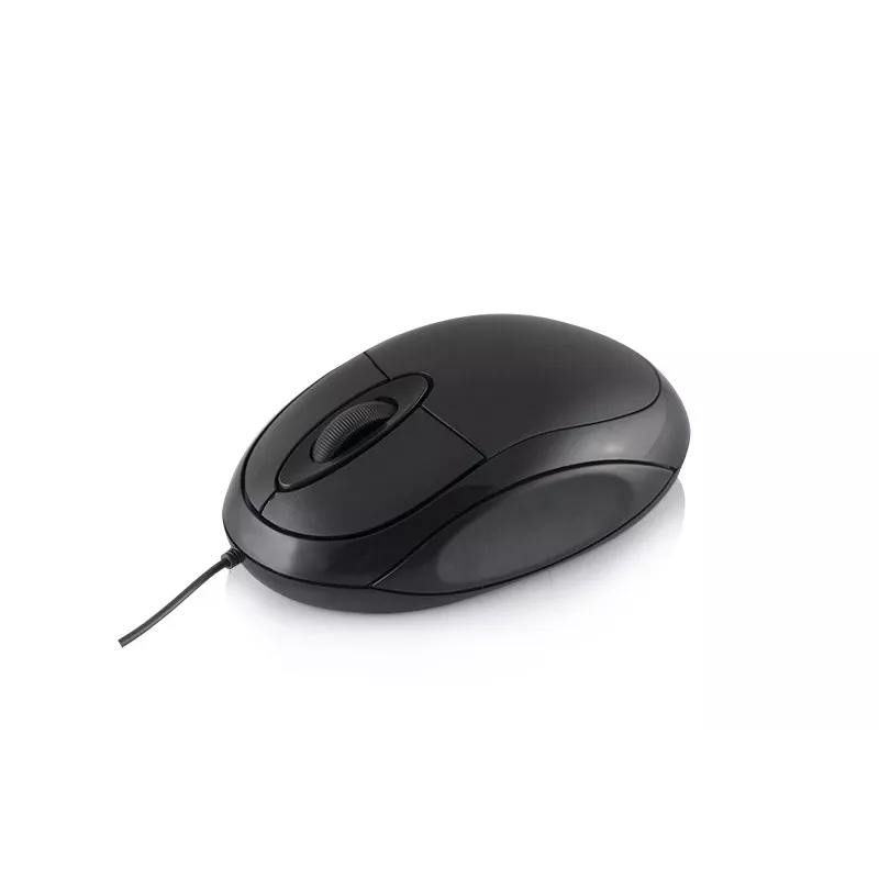Logic Lm-11 - Ποντίκι - οπτικό - ενσύρματο - USB - Μαύρο