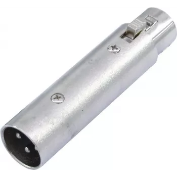 Αντάπτορας XLR Omnitronic 3-πολικό βύσμα αρσενικό σε 5-πολική υποδοχή θηλυκή, Μοντέλο 30226575
