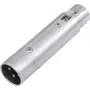 Αντάπτορας XLR Omnitronic 3-πολικό βύσμα αρσενικό σε 5-πολική υποδοχή θηλυκή, Μοντέλο 30226575