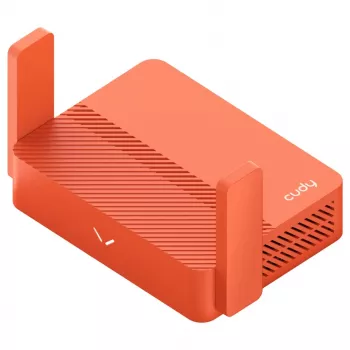 Φορητός Router Cudy AC1200 (TR1200) – Πορτοκαλί, Τροφοδοσία Δικτύου, 1x RJ-45 LAN/WAN, USB 2.0