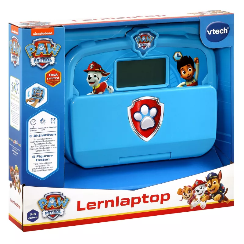 PAW Patrol Φορητός υπολογιστής μάθησης, Υπολογιστής μάθησης Μπλε