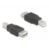 Προσαρμογέας καλωδίου DeLOCK 67199 USB Type-B σε Type-A μαύρο
