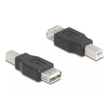 Προσαρμογέας καλωδίου DeLOCK 67199 USB Type-B σε Type-A μαύρο