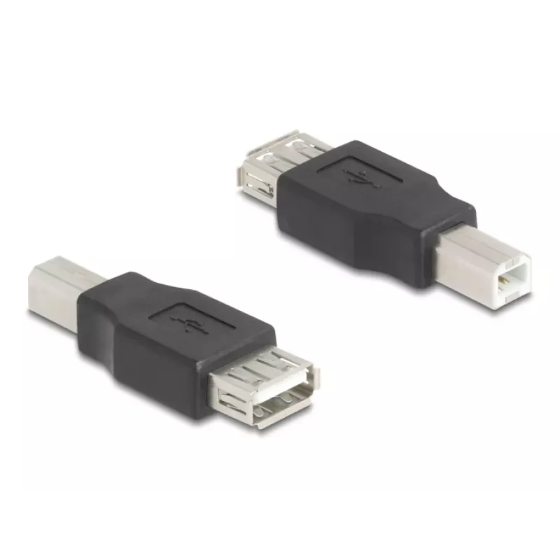 Προσαρμογέας καλωδίου DeLOCK 67199 USB Type-B σε Type-A μαύρο
