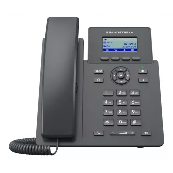 Grandstream Networks GRP2601P IP τηλέφωνο μαύρο 2 γραμμές LCD