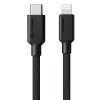 Alogic Καλώδιο USB 2.0 USB-C βύσμα αρσενικό – Lightning βύσμα αρσενικό 1m μαύρο