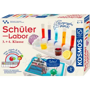 Kosmos Schülerlabor 3. + 4. Klasse, Σετ πειραμάτων, Χημεία, 8 έτος(-η), Πολύχρωμο