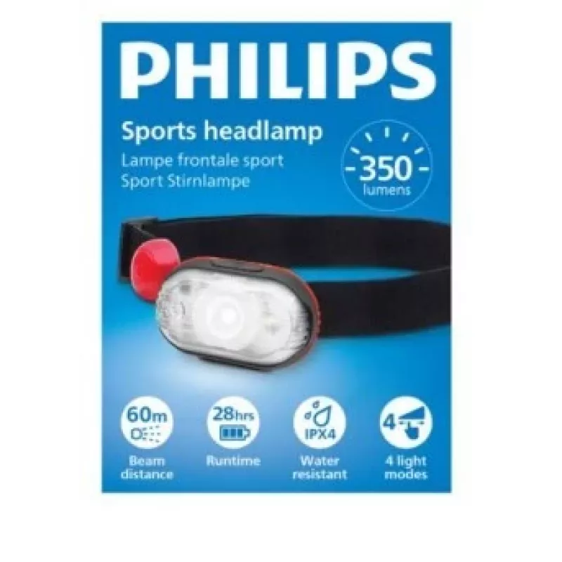 Φακός Philips Headlight LED 350 lm 3x AAA
