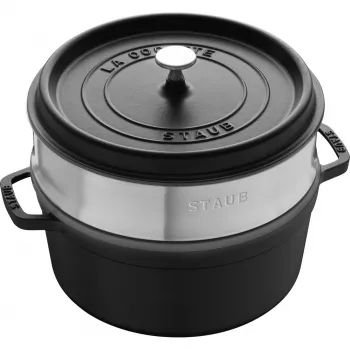 STAUB στρογγυλή χυτοσίδερη κατσαρόλα 40508-814-0