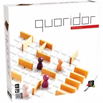 Asmodee Quoridor επιτραπέζιο παιχνίδι στρατηγικής, 2-4 παίκτες, 8+ ετών, 15 λεπτά