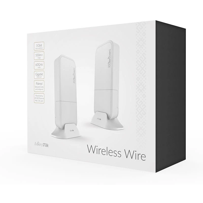 Mikrotik RBWAPG-60ADKIT Ασύρματο Σημείο Πρόσβασης 1000 Mbit/s λευκό Power over Ethernet (PoE)