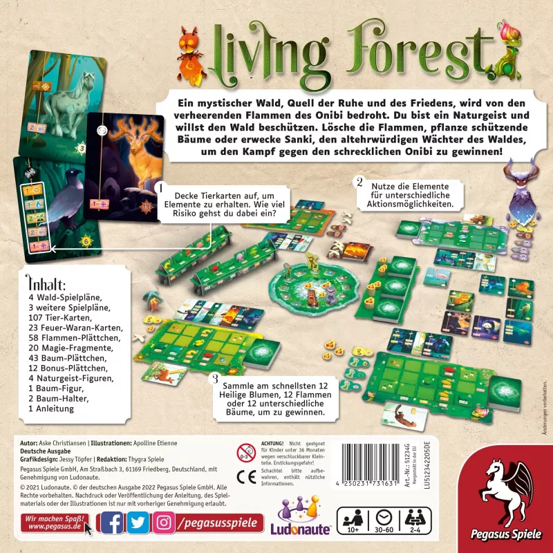 Living Forest, επιτραπέζιο παιχνίδι ειδικών Spiel des Jahres 2022