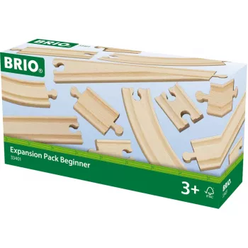 Brio World μικρό σετ ραγών, σιδηρόδρομος