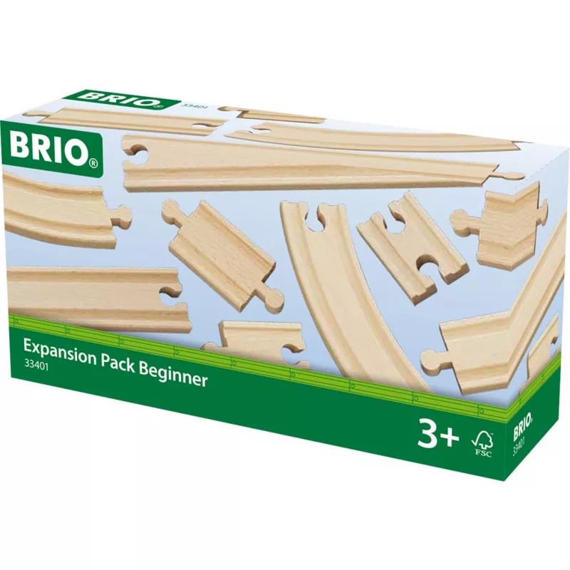 Brio World μικρό σετ ραγών, σιδηρόδρομος