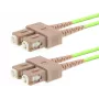 Καλώδιο Patch οπτικών ινών LOGON PROFESSIONAL AL5SCSC15I/5I 50/125 Multimode SC-SC 1,5 m