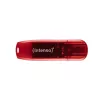 Μνήμη USB Intenso 128 GB USB Type-A 2.0 Κόκκινο Διαφανές