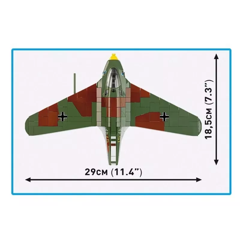Τουβλάκια Messerschmitt Me 163B Komet 543 τεμάχια