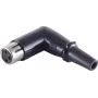 Γωνιακή υποδοχή XLR ShiverPeaks BS55026 μαύρο — 3-πολική γωνιακή υποδοχή XLR