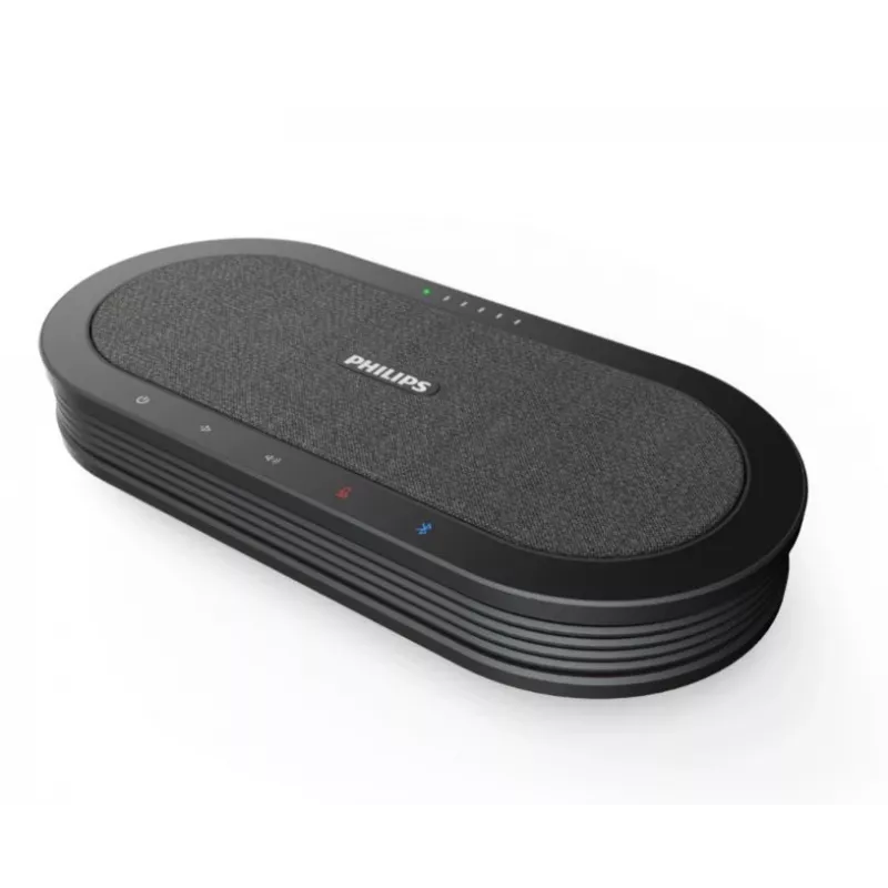 Philips PSE0501 Smart Meeting ασύρματο μικρόφωνο συνεδριάσεων με βοηθό συσκέψεων Sembly, USB-C, μαύρο/γκρι