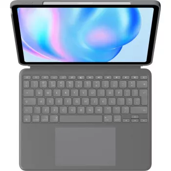 Πληκτρολόγιο Logitech Combo Touch QWERTY UK English Smart Connector γκρι