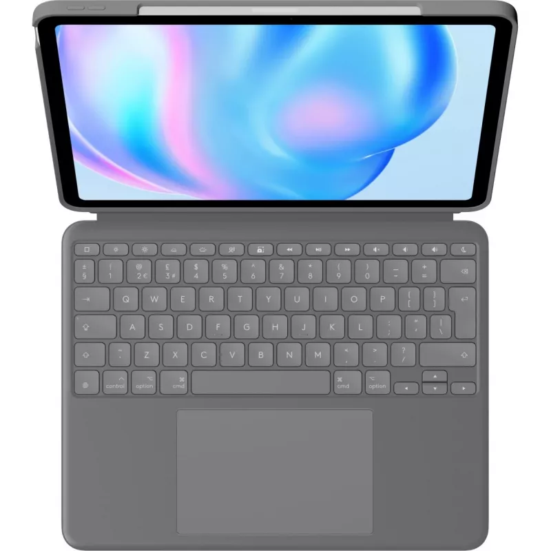 Πληκτρολόγιο Logitech Combo Touch QWERTY UK English Smart Connector γκρι