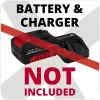 Einhell TE-CD 48 1500 U/min Τσοκ ταχείας σύσφιξης 1,41 kg Μαύρο, Κόκκινο