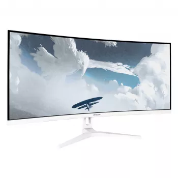 Οθόνη Curved Arozzi Nova 34 ίντσες (86.4 cm) VA LED 3440×1440 21:9 1 ms Λευκό