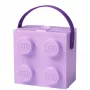 Κουτί αποθήκευσης Room Copenhagen LEGO Κουτί με λαβή Λεβάντα 40240004 – Πλαστικό δοχείο αποθήκευσης για LEGO και παιχνίδια