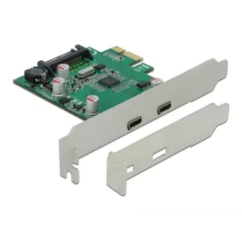 DeLOCK Κάρτα PCI Express x1 σε 2 x υποδοχή USB Type-C™