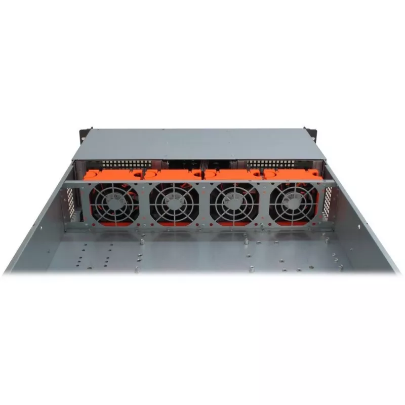 Inter-Tech IPC 2U-20255 - Τοποθέτηση σε rack - 2U - Full AT - χωρίς τροφοδοτικό (EPS2U) - USB (88887105)