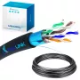 Καλώδιο δικτύου Extralink CAT5E FTP (F/UTP) 50M Μαύρο