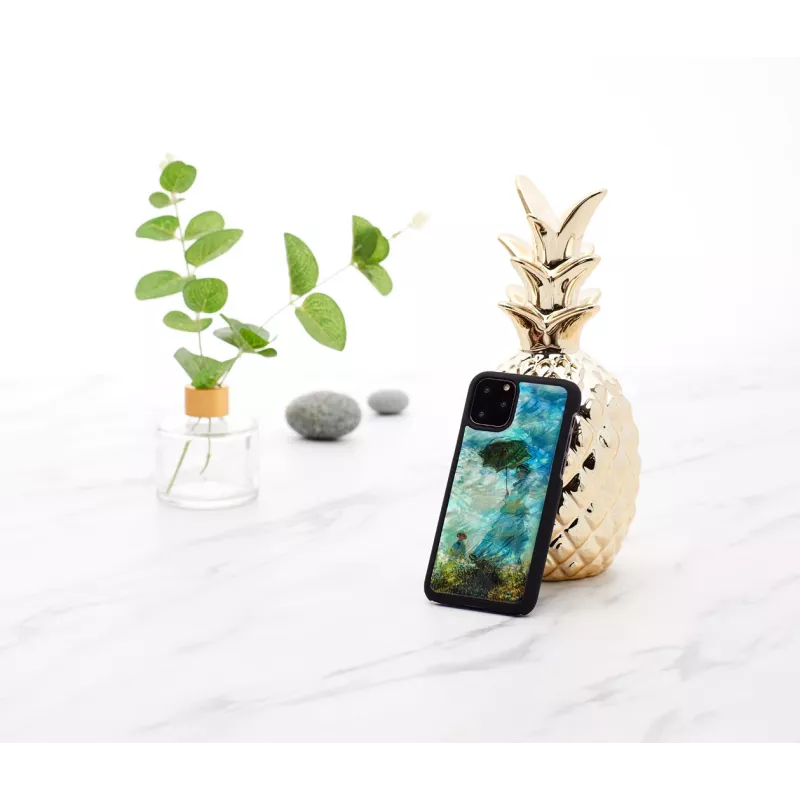 Προστατευτική θήκη iKins για iPhone 11 Pro, μαύρη, λεπτή εφαρμογή