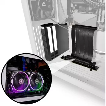 Sharkoon Compact VGCK, Riser Card (μαύρο, για κουτιά PC MS-Y/Z1000)