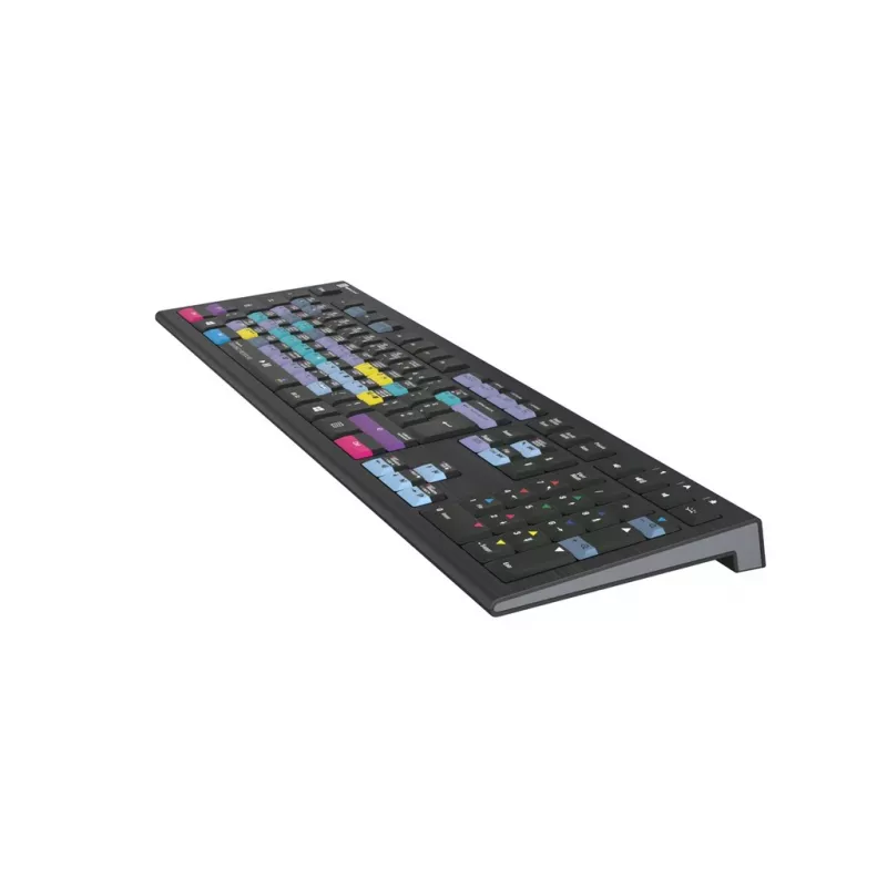 Πληκτρολόγιο Logickeyboard ASTRA 2 USB AZERTY Αγγλικά Μαύρο