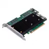Ελεγκτής RAID Broadcom MegaRAID 9670W-16i, 16 κανάλια, Tri-Mode SAS 24 Gb/s / SATA 6 Gb/s / NVMe, PCIe 4.0 x16, 8 GB, RAID 0/1/5/6/10/50/60, MD2, 240 συσκευές SAS / 32 NVMe