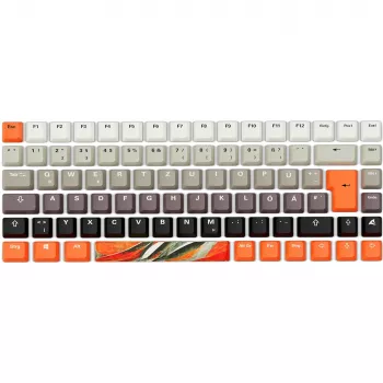 Μηχανικό πληκτρολόγιο gaming Sharkoon SKILLER SGK50 S3 Design Bundle D6 — πορτοκαλί/γκρι