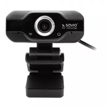 Κάμερα internet Savio Webcam USB Full HD με ενσωματωμένο μικρόφωνο