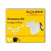 Θήκη DeLOCK Apple AirPods σετ αξεσουάρ λευκό